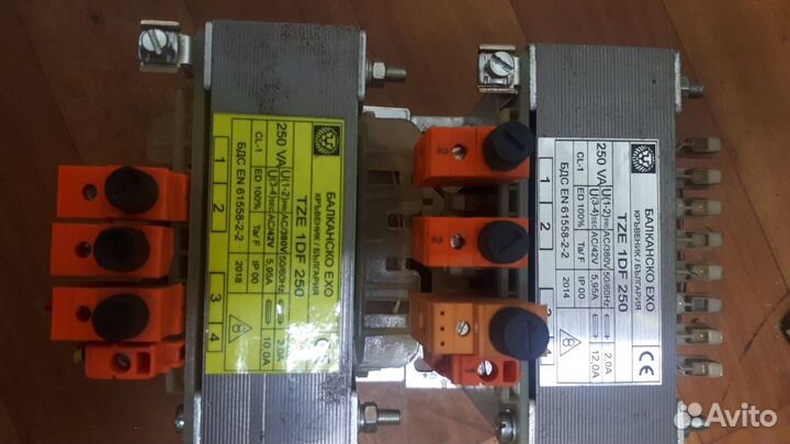 Трансформатор понижающий 380в/42в