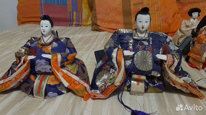 Коллекционные куклы хина нингё, Япония, винтаж