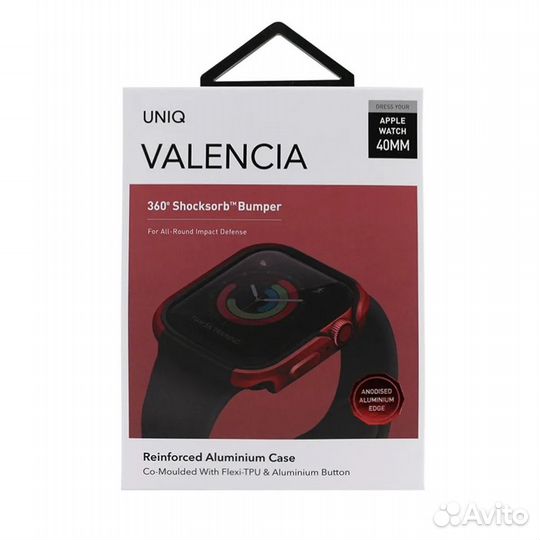Чехол uniq Valencia на смарт часы Apple Watch 40 m