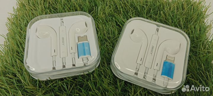 Проводные наушники Type-C и Lightning