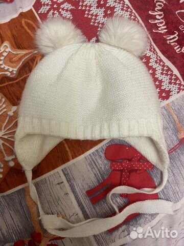 Шапка зимняя для девочки (48-50)