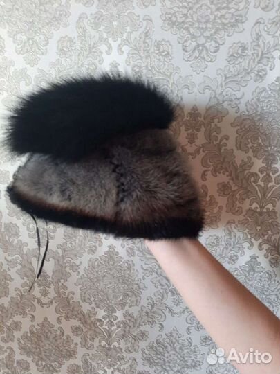 Шапка норковая женская