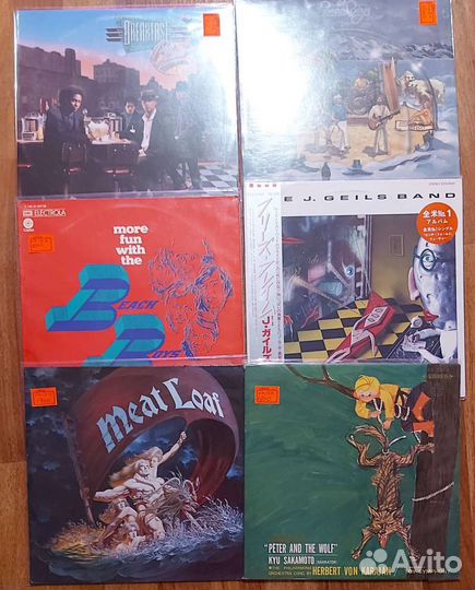 Виниловые пластинки фирменные иностранные