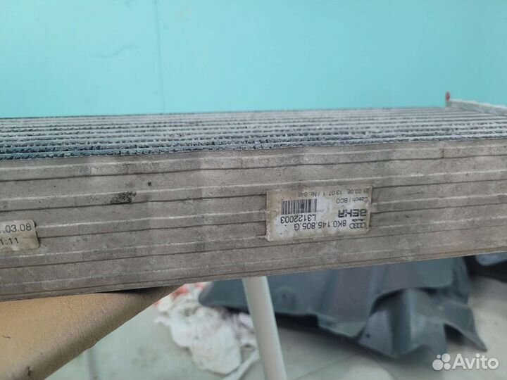 Интеркулер audi a4 b8