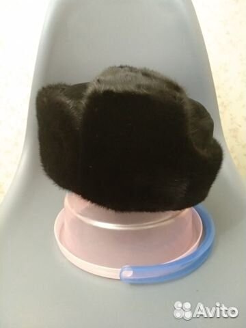 Норковый берет, норковая ушанка