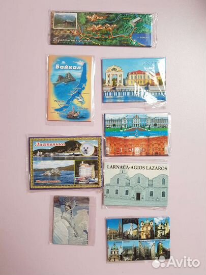 Магниты на холодильник из разных стран