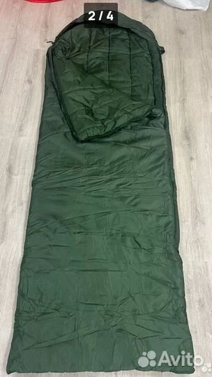 Армейский спальный мешок -30 зимний 230*80