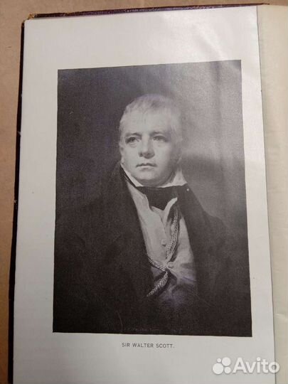 Книга с. Вальтер Скотт. Оригинал 1894г