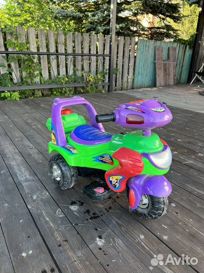 Мотоцикл на аккумуляторе детский