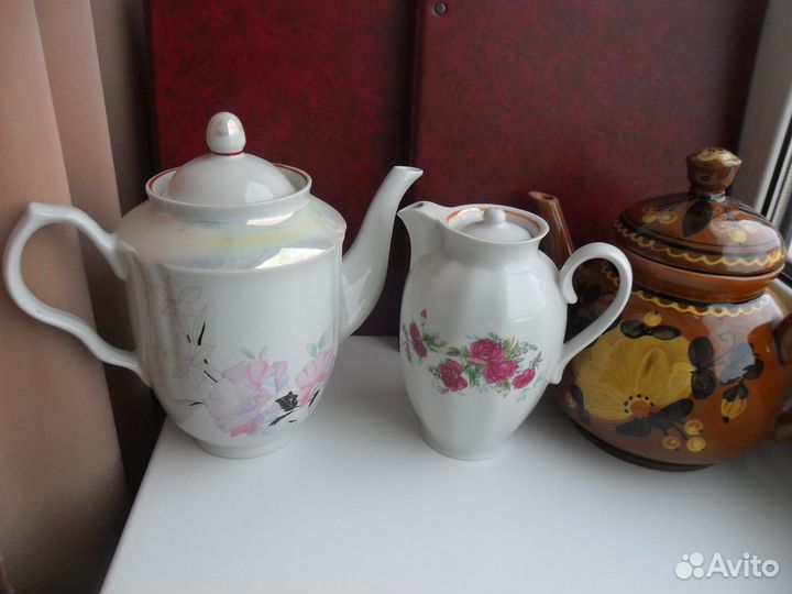 Чайник доливной, заварочный СССР, Китай