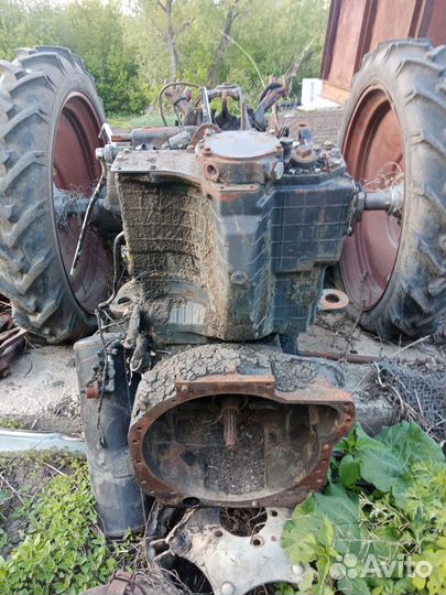 Задний мост, коробка, сухой картер мтз 1221