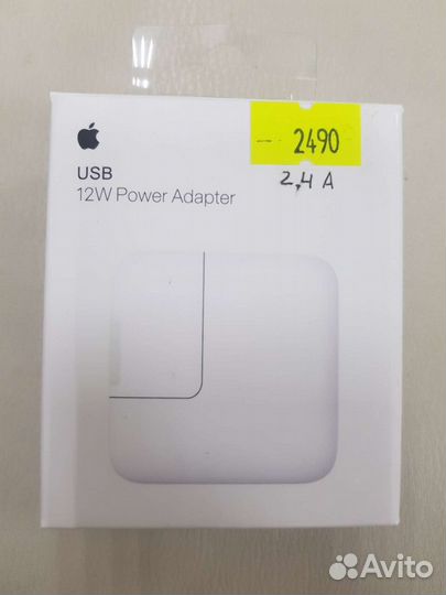 Сетевое зарядное устройство Apple iPad 12W USB