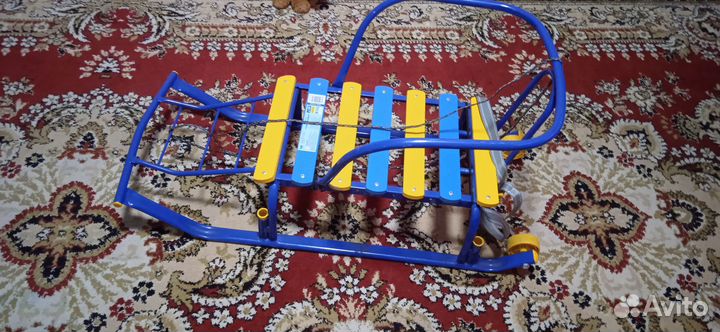 Детские санки с колесами