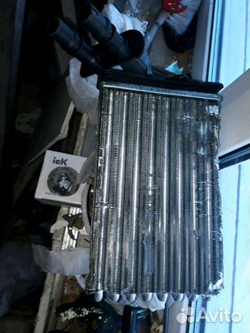 Радиатор печки рено симбол