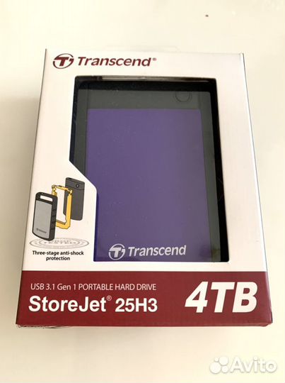 Жесткий диск HDD Transcend 4tb