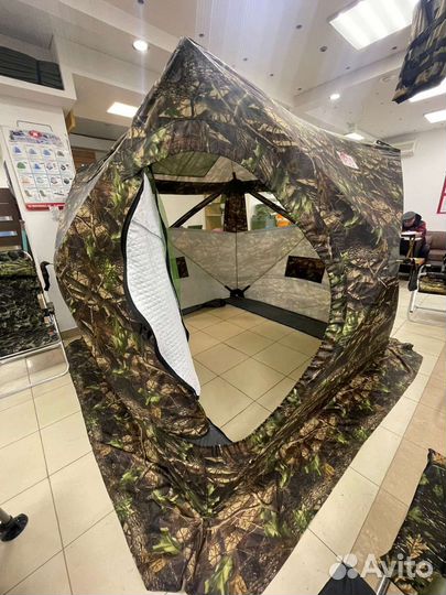 Палатка Куб 4 Медведь зима/лето