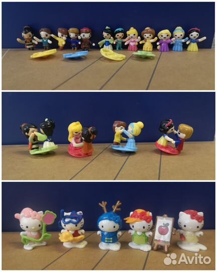 Игрушки из киндера для девочек