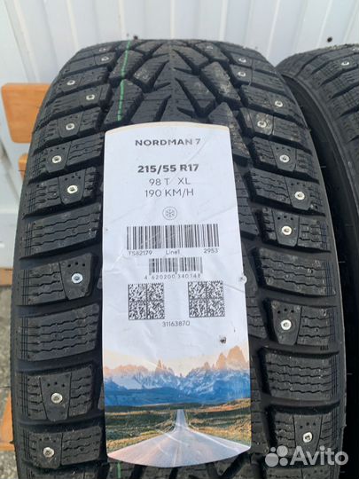 Nokian Tyres Nordman 7 215/55 R17 98T