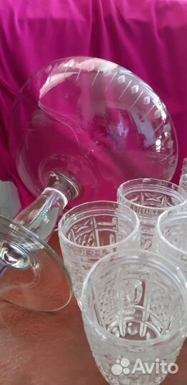Рюмки хрусталь