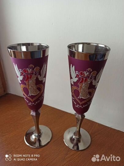 Свадебные бокалы