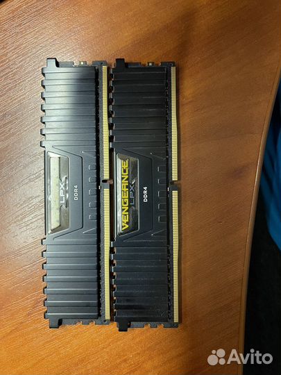 Оперативная память corsair ddr4 8gb (2x4)