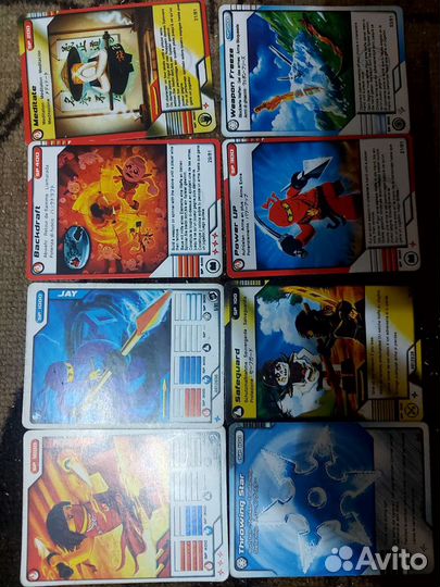 Карточки Lego ninjago chima