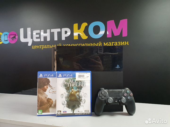 Игровая приставка PS4 FAT 500GB