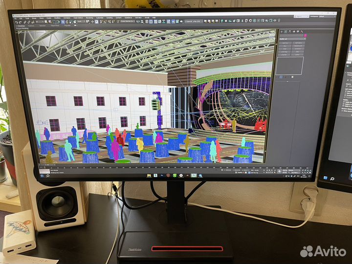 Монитор lenovo thinkvision p27-q20