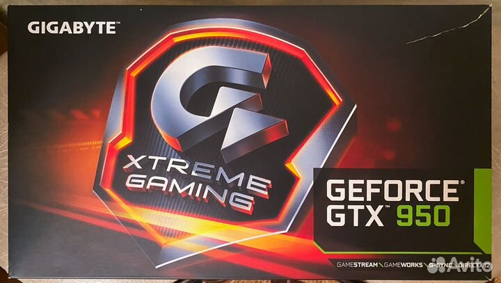 Видеокарта GTX 950 2gb Xtreme Gaming