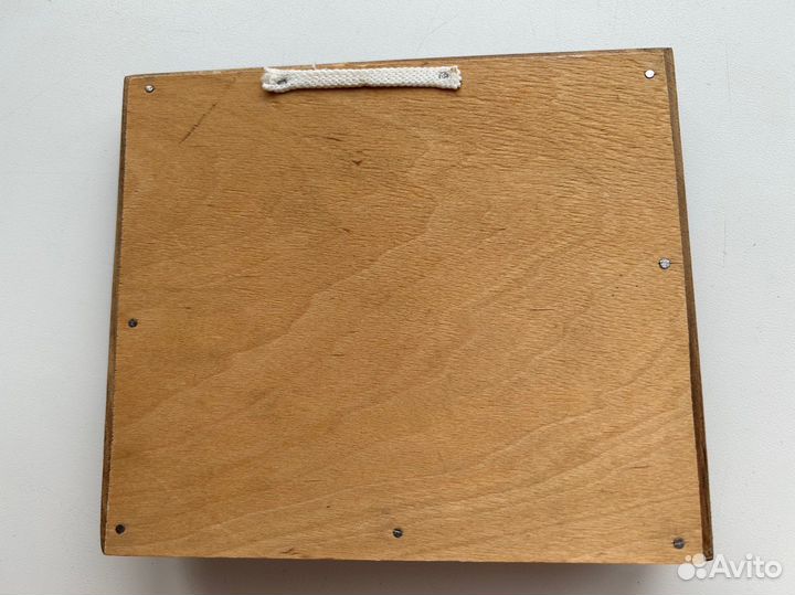 Панно керамическое объемное в деревянной рамке