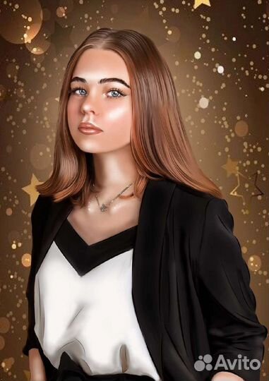 Портрет в стиле Dream Art