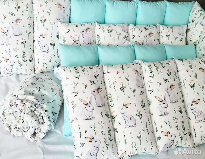 Бортики в кроватку