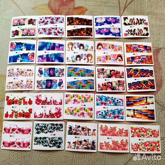 Наклейки на ногти