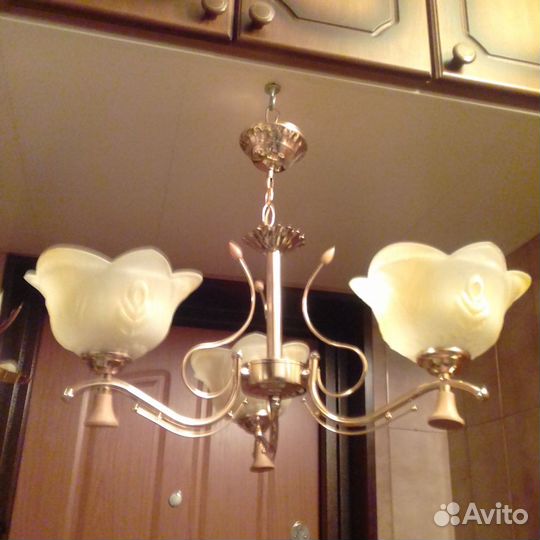 Люстрочка под золото