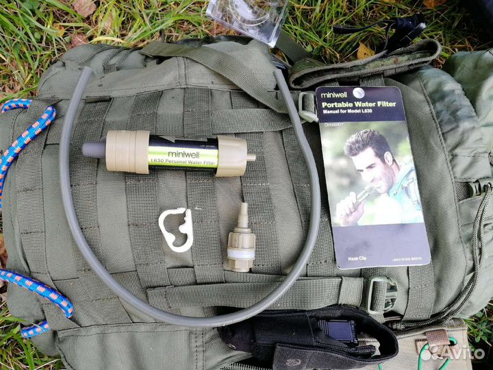 Туристический фильтр для очистки воды