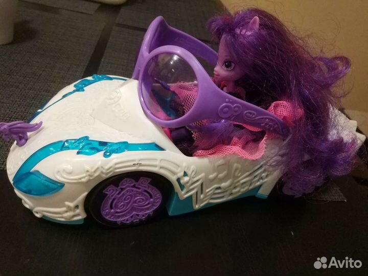 My little pony Искорка+ автомобиль