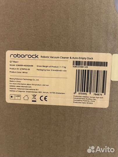 Новый робот-пылесос Roborock Q7max plus