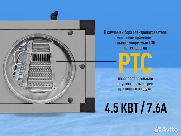 Вентиляционная установка приточно вытяжная рекупер