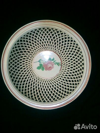 Тарелка сухарница Клеймо 50-х гг