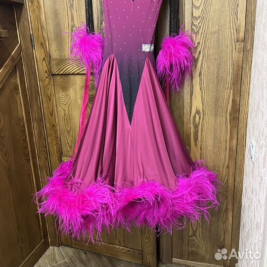 Платье для бальных танцев стандарт ю2