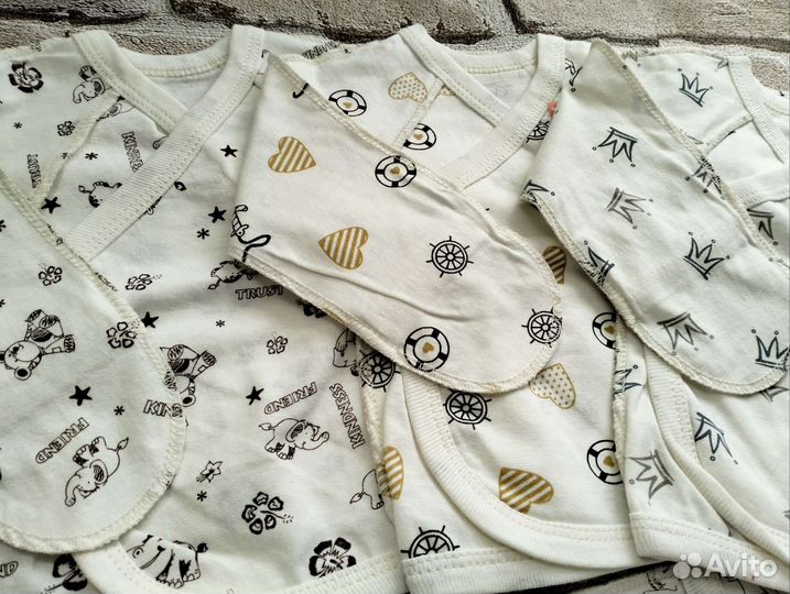 Распашонка- трансформер, кулир, 56 и 62