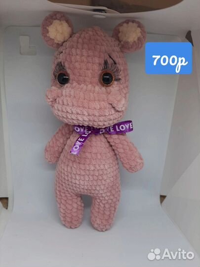 Вязаные игрушки ручной работы