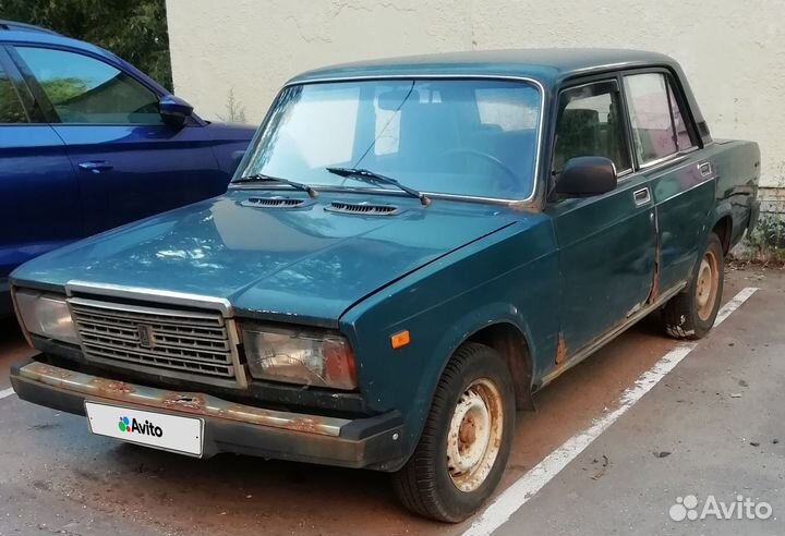 ВАЗ 2107 1.6 МТ, 2004, 169 507 км