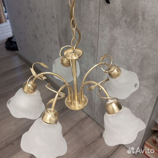 Люстра потолочная винтаж
