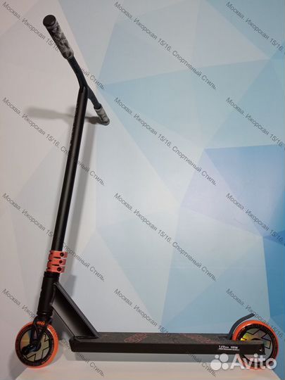 Трюковой самокат Explore leader deluxe black новый