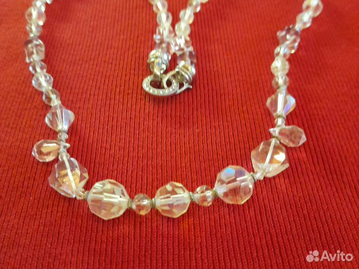 Бусы.Винтаж.Чехия