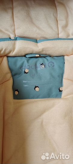 Детский демисезонный комбинезон 68 74