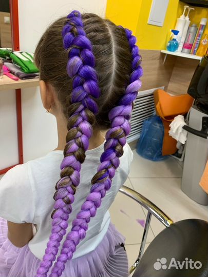 Косы с канекалоном