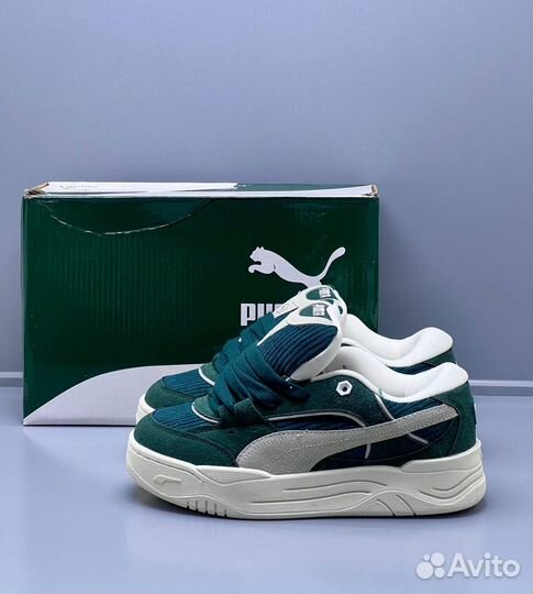 Кроссовки Puma зелёные