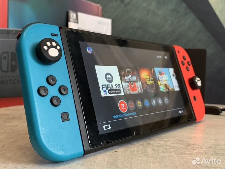 Nintendo Switch Rev.2 прошитая + игры